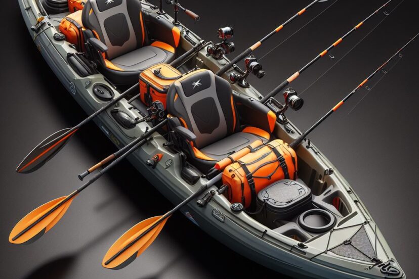 Tandem Fishing Kayak: Shared Adventures