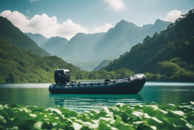 Inflatable Fishing Boat: Portable Angler's Dream