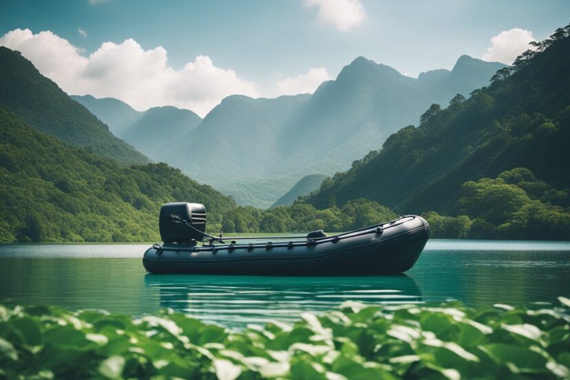 Inflatable Fishing Boat: Portable Angler's Dream